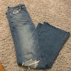 american eagle flare jeans